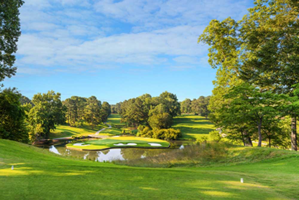 Golden Horseshoe Golf Club in historic Williamsburg, Virginia