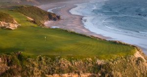 Aerial view of Sheep Ranch at Bandon Dunes Golf Resort (Bandon, OR)