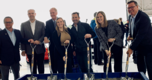 KemperSports & KemperLesnik staffers at the groundbreaking of Circuit of the Northwest (Bremerton, WA)