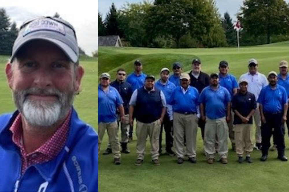 Hawthorn Woods Country Club Superintendent Scott Hillyard and his team
