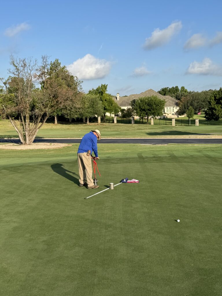 Grounds and grounds team at Forest Creek Golf Club in Round Rock, TX