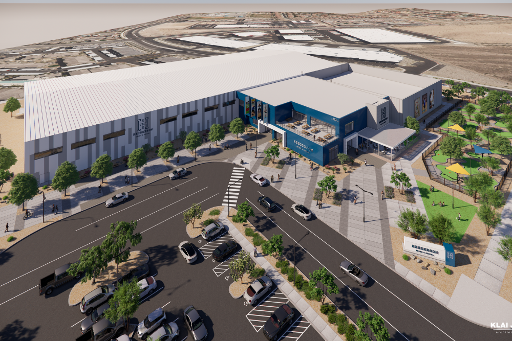 Henderson Sport & Social aerial rendering